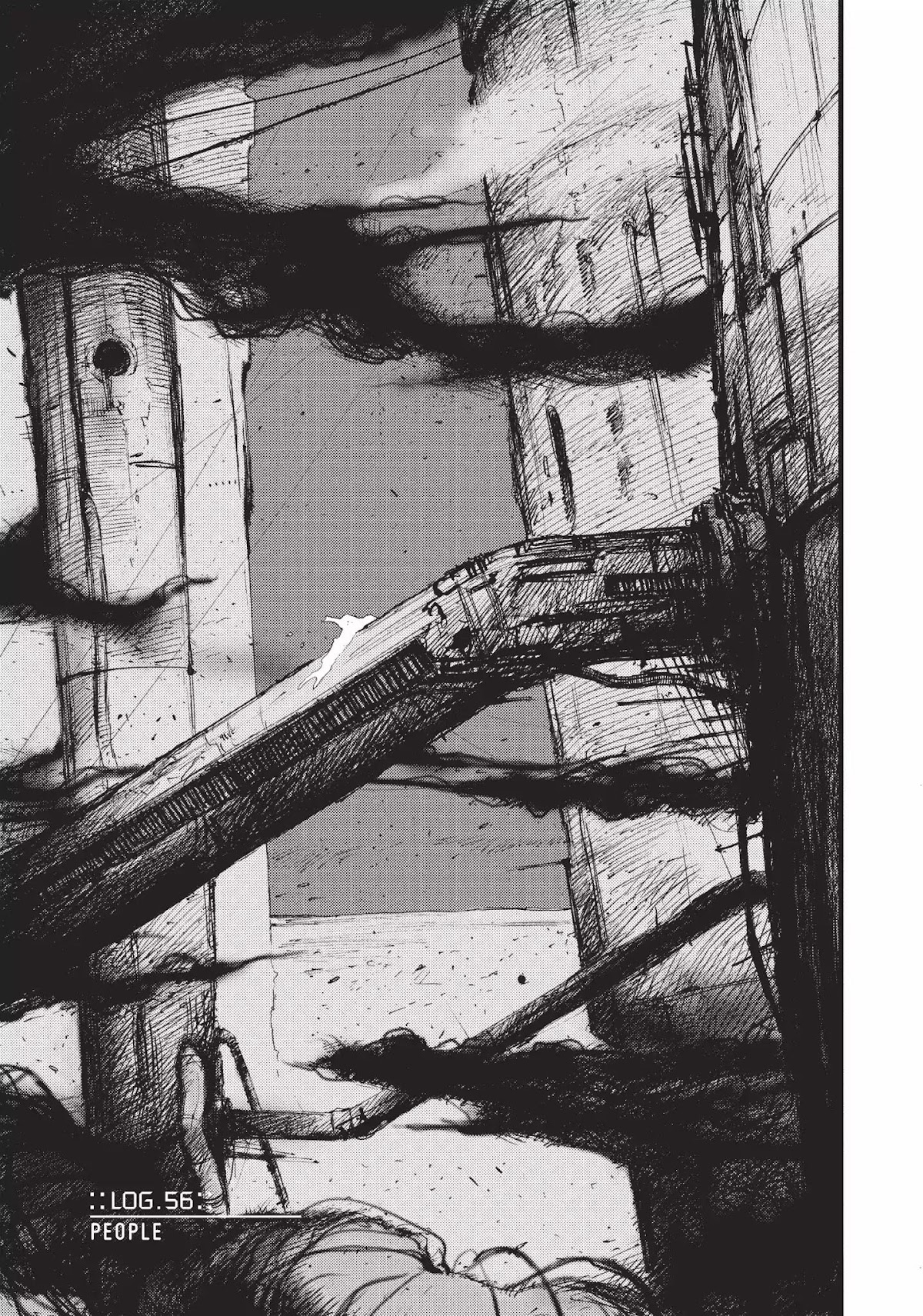 Blame! Chapter 56 page 1 - Chapter 56: Vol.6 LOG.56: People