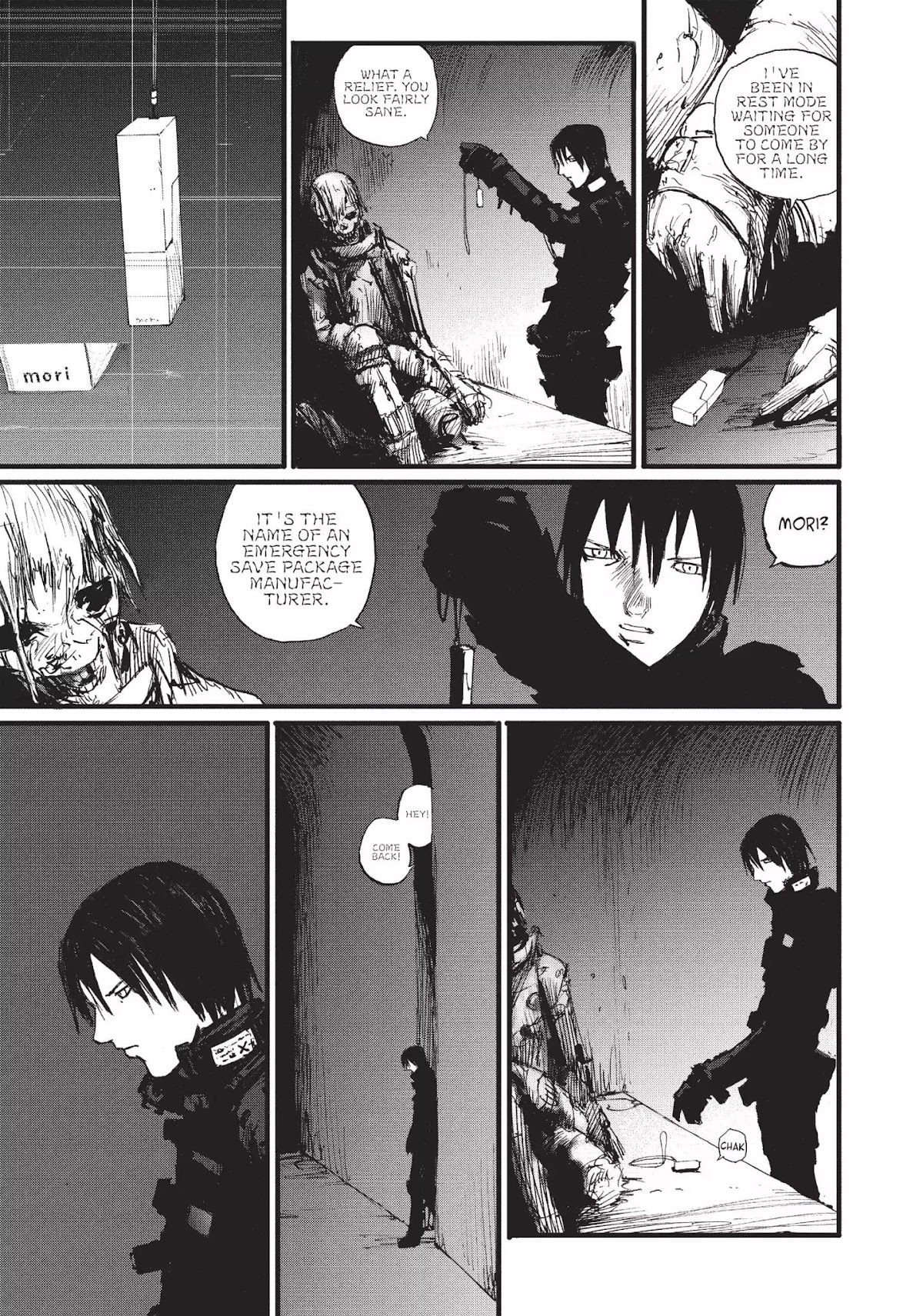 Blame! Chapter 56 page 13 - Chapter 56: Vol.6 LOG.56: People