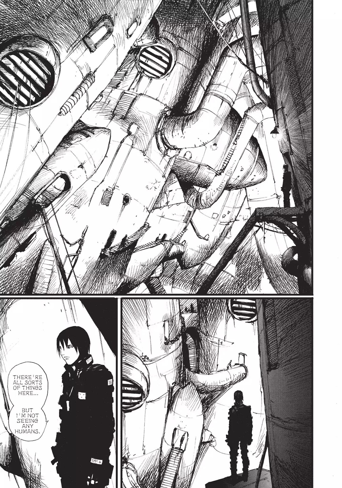 Blame! Chapter 56 page 21 - Chapter 56: Vol.6 LOG.56: People