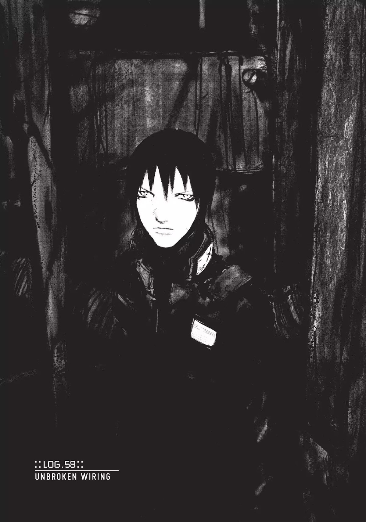 Blame! Chapter 58 page 1 - Chapter 58: Vol.6 LOG.58: Unbroken Wiring