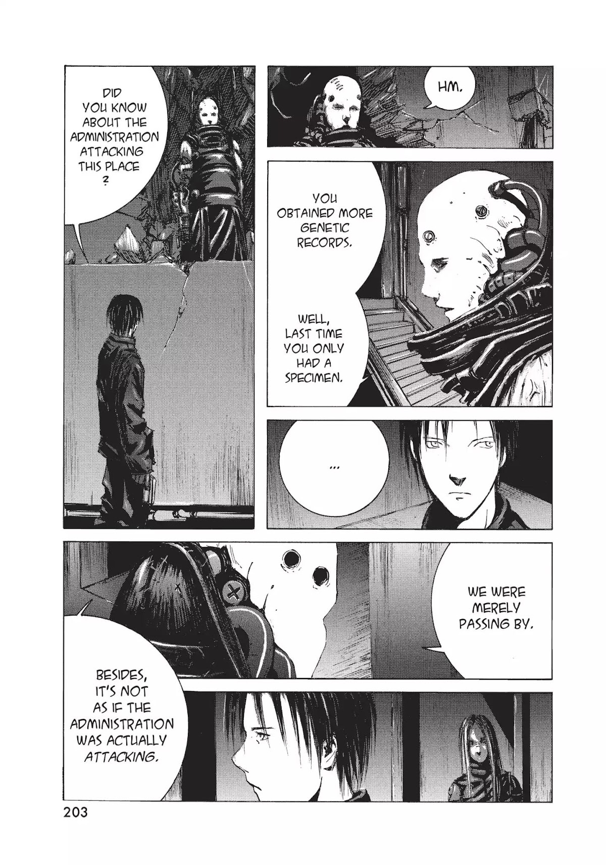 Blame! Chapter 6 page 15 - Chapter 6: Vol.1 LOG.6: Silicon Life