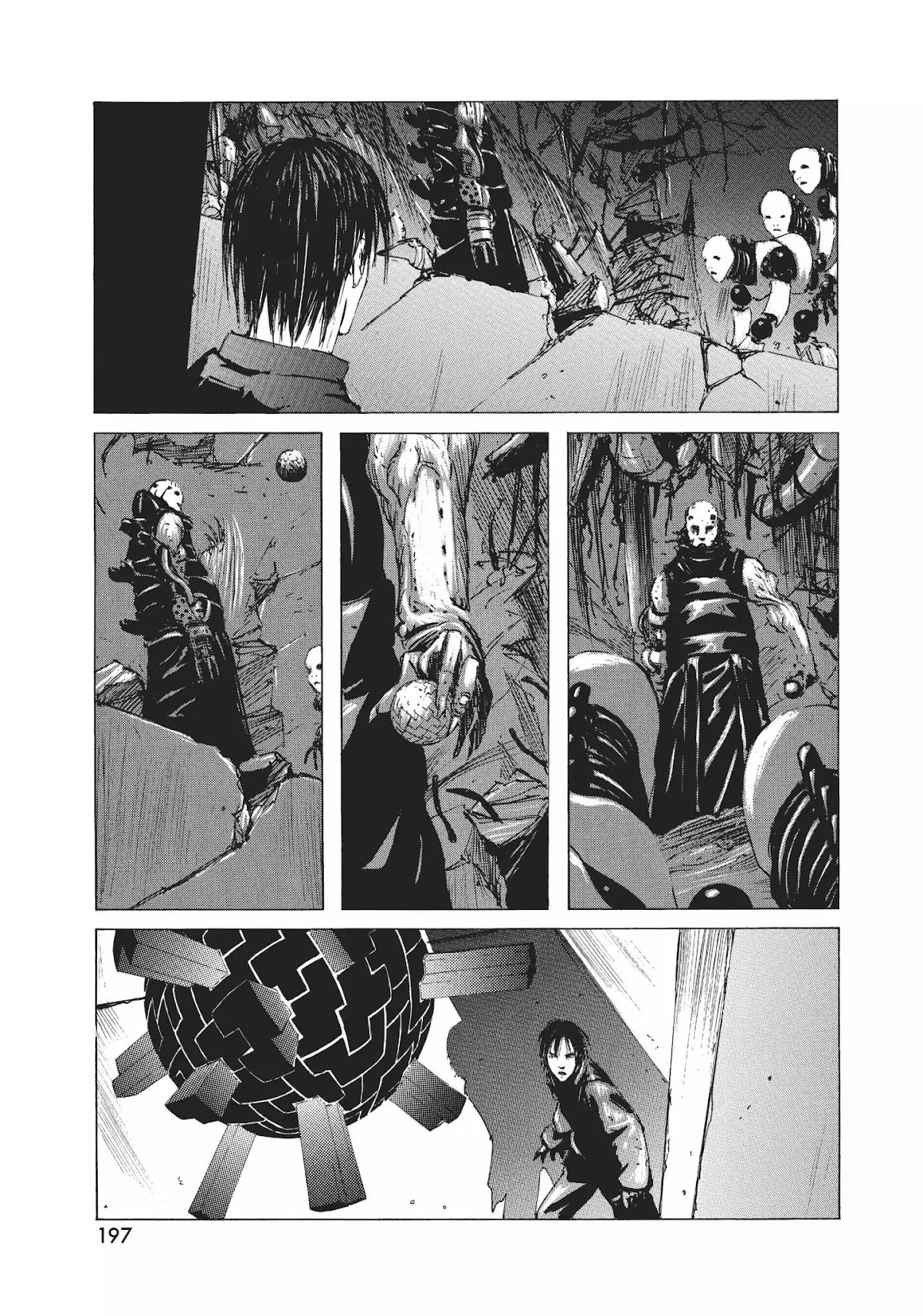 Blame! Chapter 6 page 9 - Chapter 6: Vol.1 LOG.6: Silicon Life