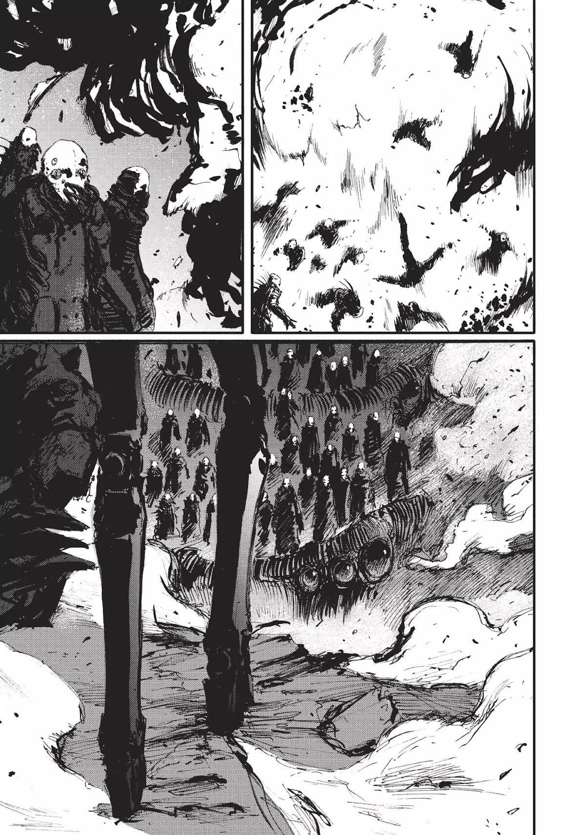 Blame! Chapter 61 page 14 - Chapter 61: Vol.6 LOG.61: Burning Silicon