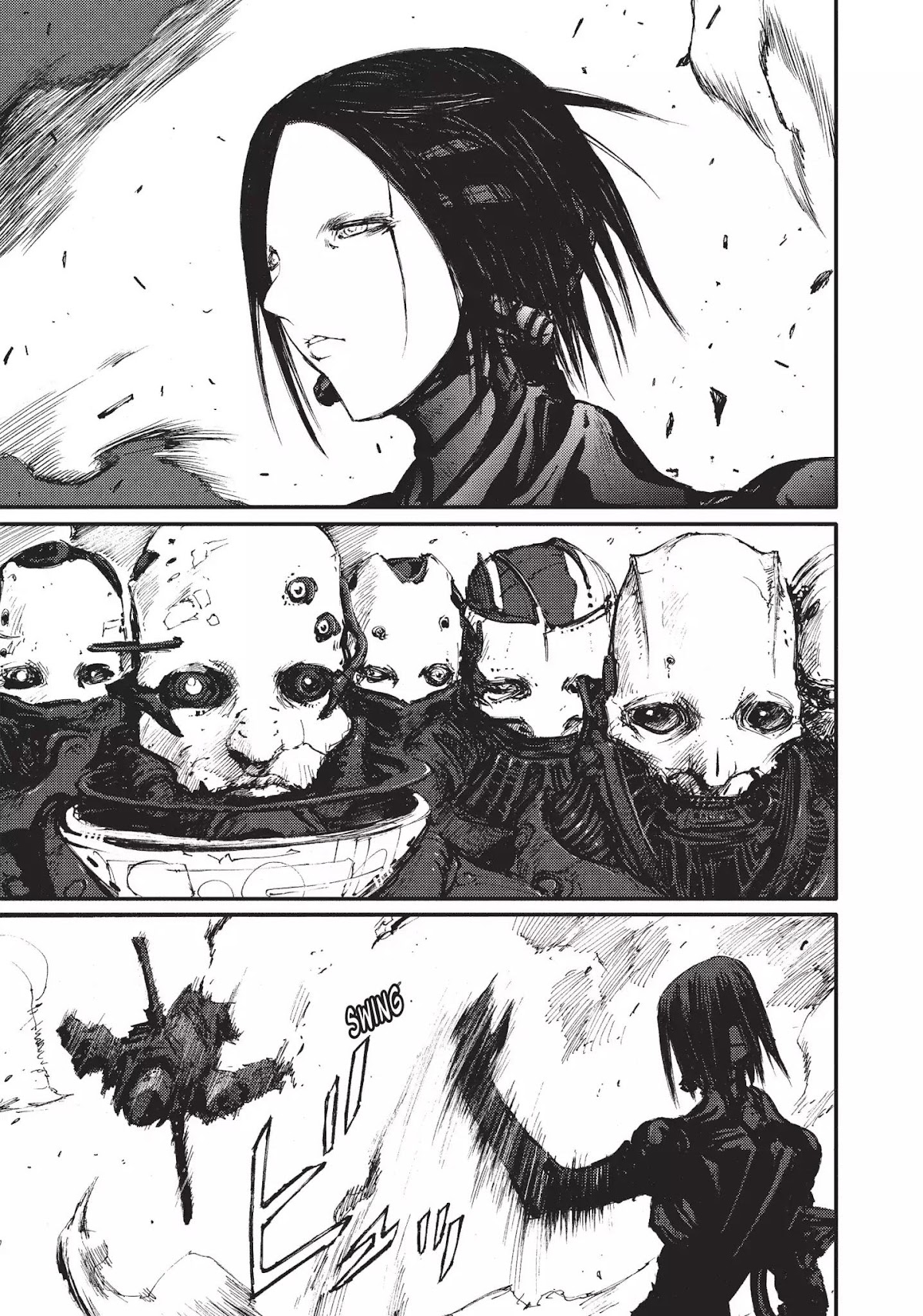 Blame! Chapter 61 page 16 - Chapter 61: Vol.6 LOG.61: Burning Silicon