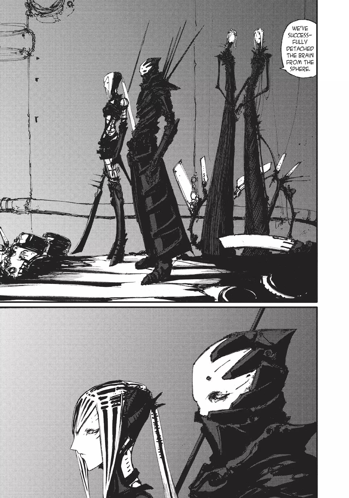 Blame! Chapter 61 page 4 - Chapter 61: Vol.6 LOG.61: Burning Silicon