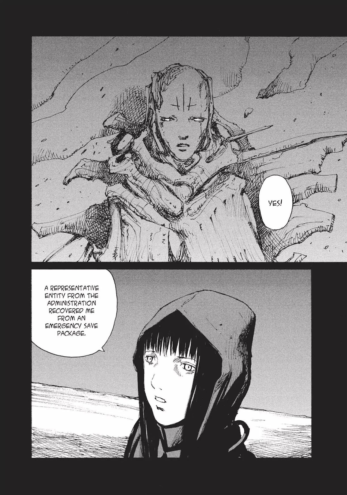 Blame! Chapter 64 page 20 - Chapter 64: Vol.6 LOG.64: Recovered Personality