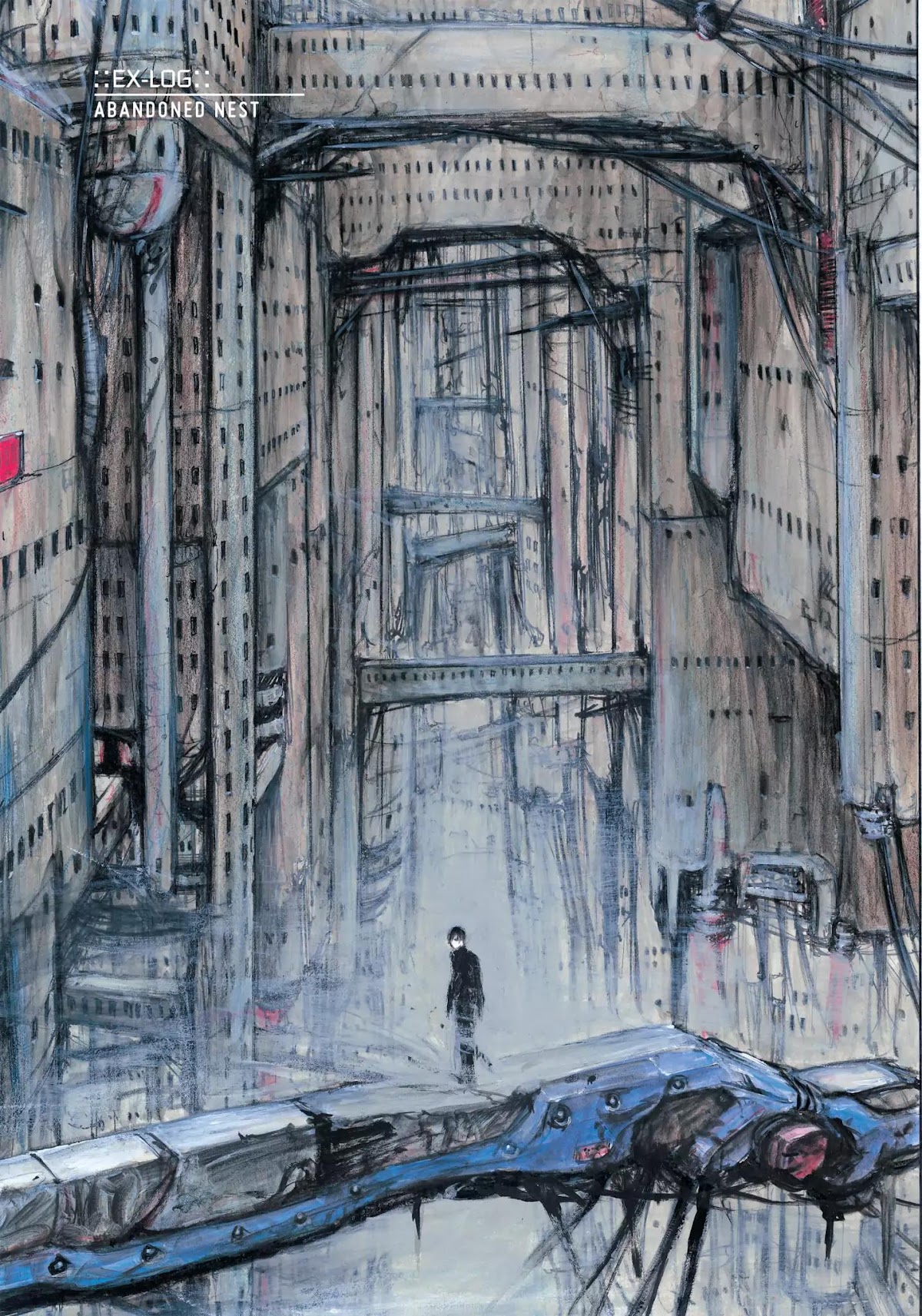Blame! Chapter 7.5 page 1 - Vol.1 EX-LOG: Abandoned Nest