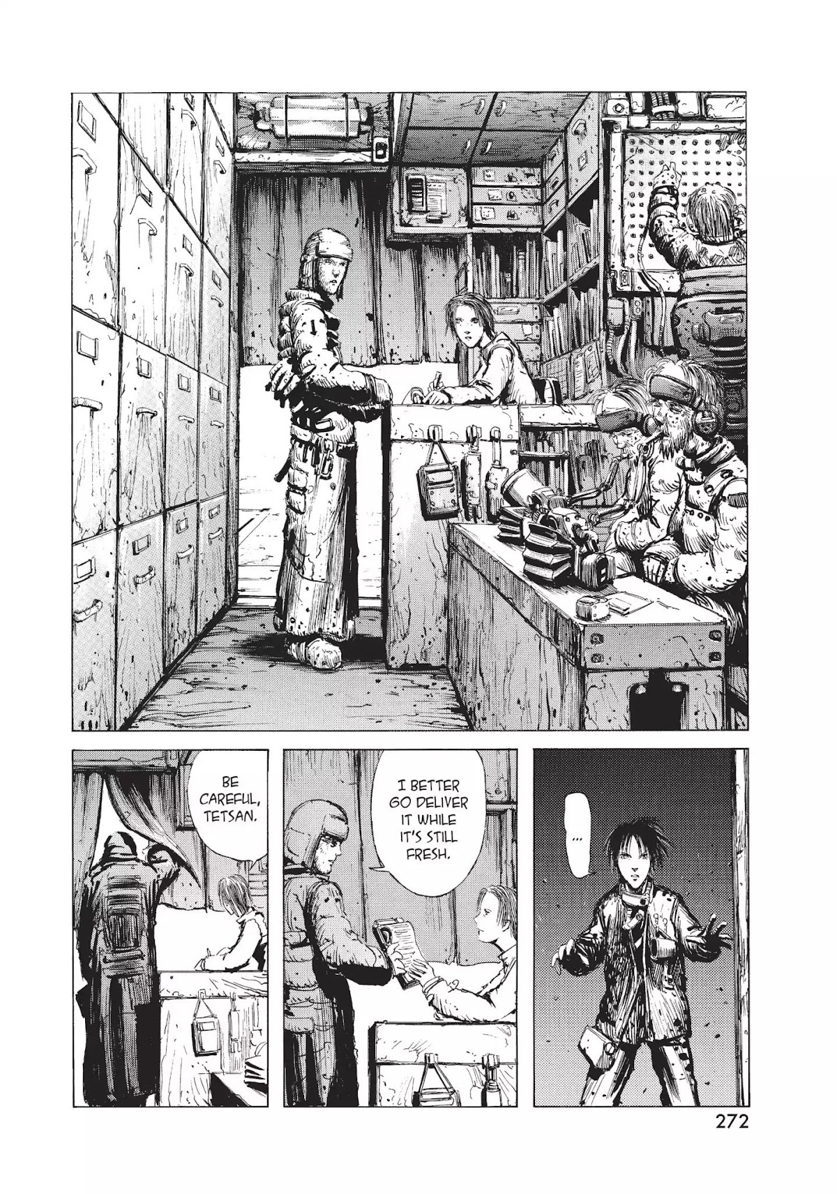Blame! Chapter 8 page 17 - Chapter 8: Vol.1 LOG.8: The Cluster