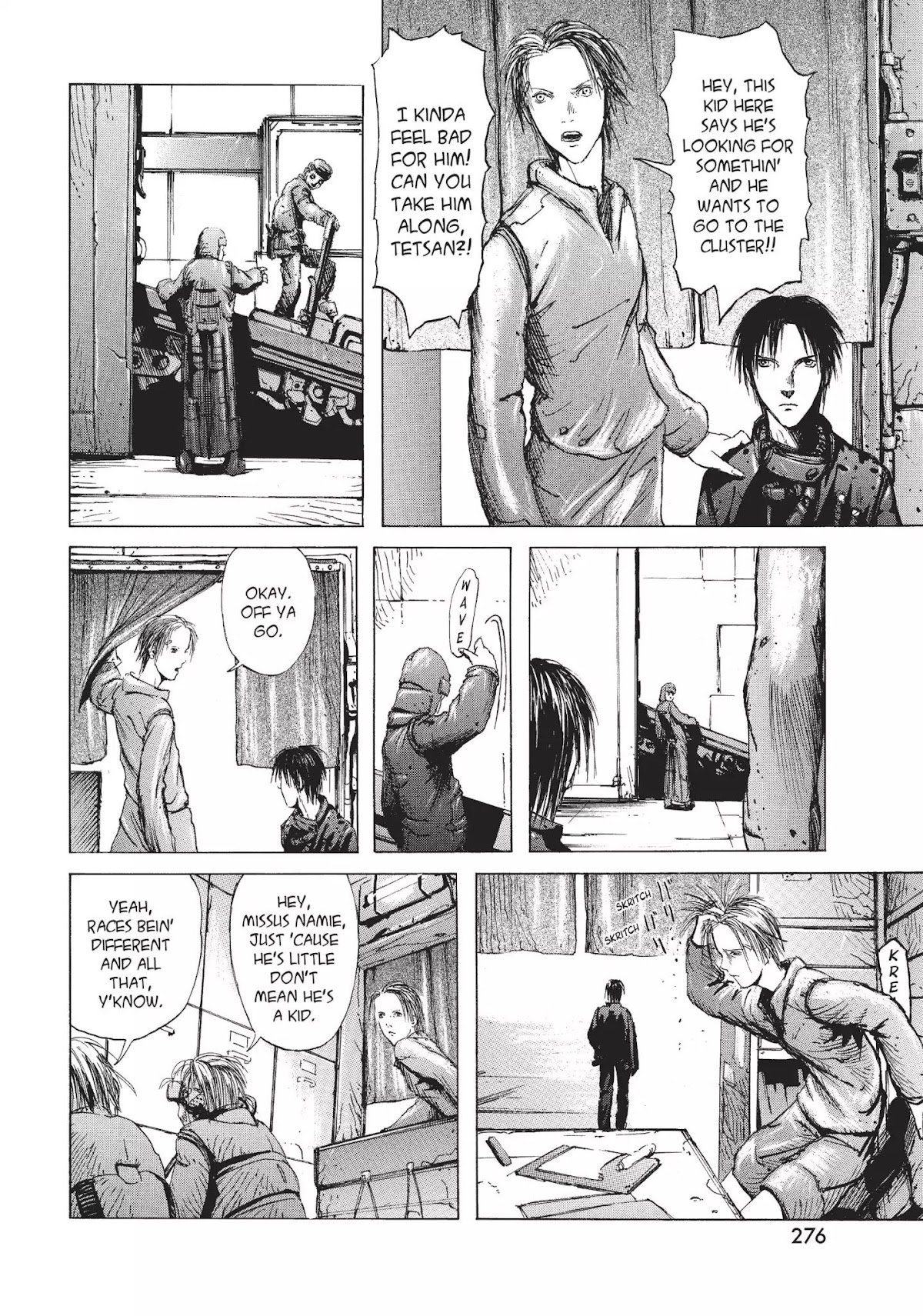 Blame! Chapter 8 page 21 - Chapter 8: Vol.1 LOG.8: The Cluster