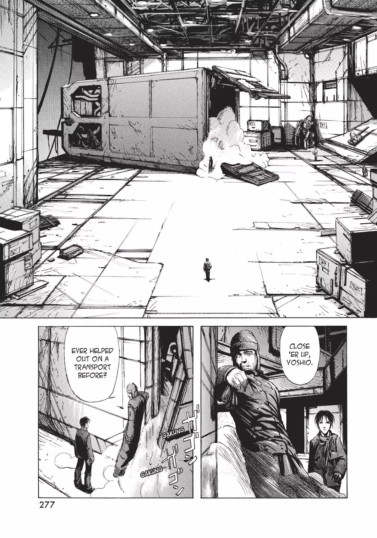 Blame! Chapter 8 page 22 - Chapter 8: Vol.1 LOG.8: The Cluster