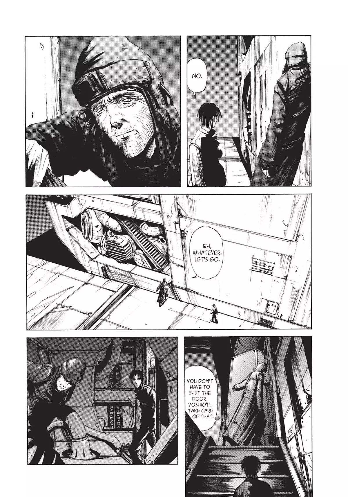 Blame! Chapter 8 page 23 - Chapter 8: Vol.1 LOG.8: The Cluster