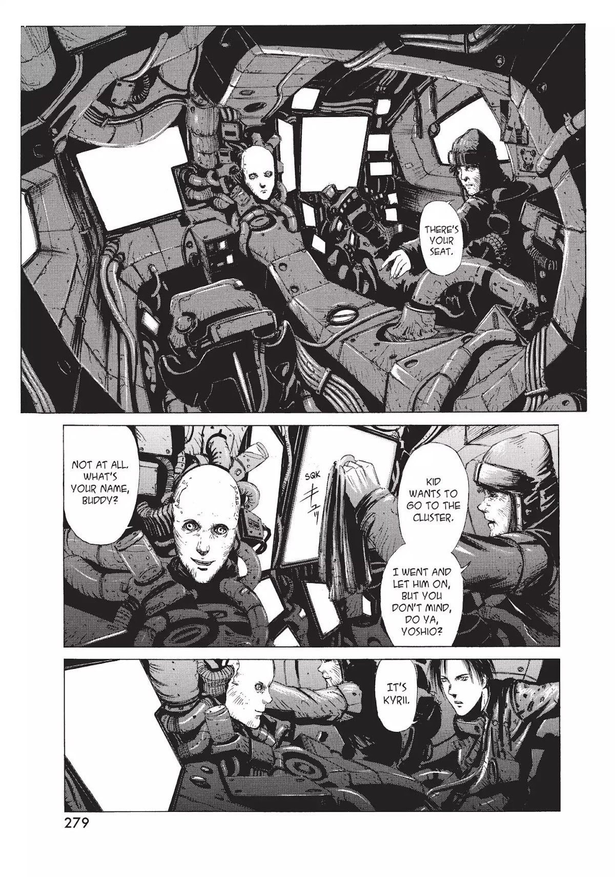 Blame! Chapter 8 page 24 - Chapter 8: Vol.1 LOG.8: The Cluster