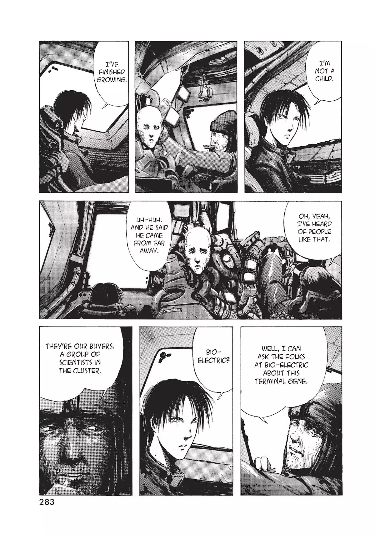 Blame! Chapter 8 page 28 - Chapter 8: Vol.1 LOG.8: The Cluster
