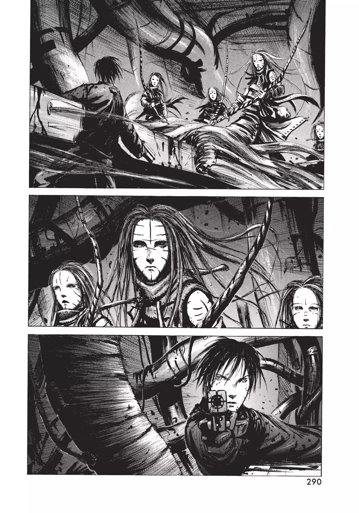 Blame! Chapter 8 page 35 - Chapter 8: Vol.1 LOG.8: The Cluster