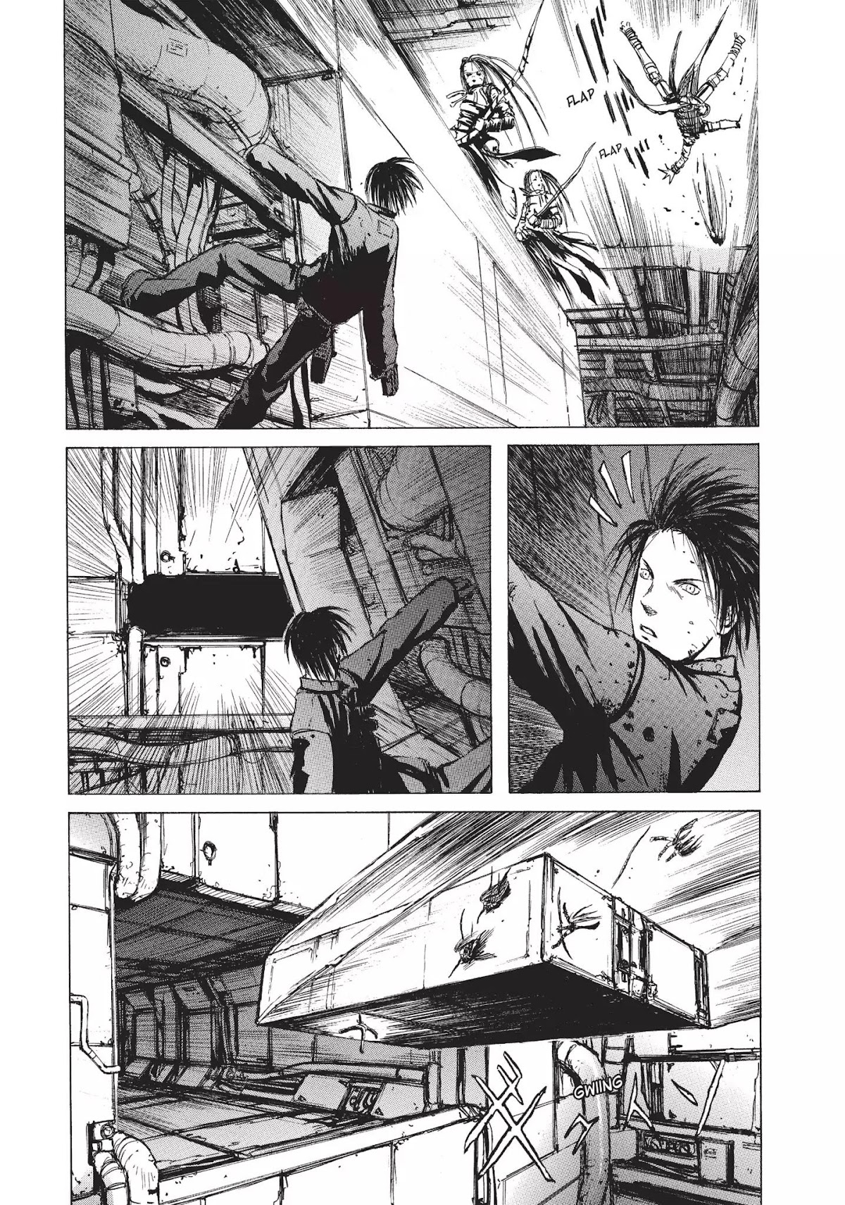 Blame! Chapter 8 page 38 - Chapter 8: Vol.1 LOG.8: The Cluster
