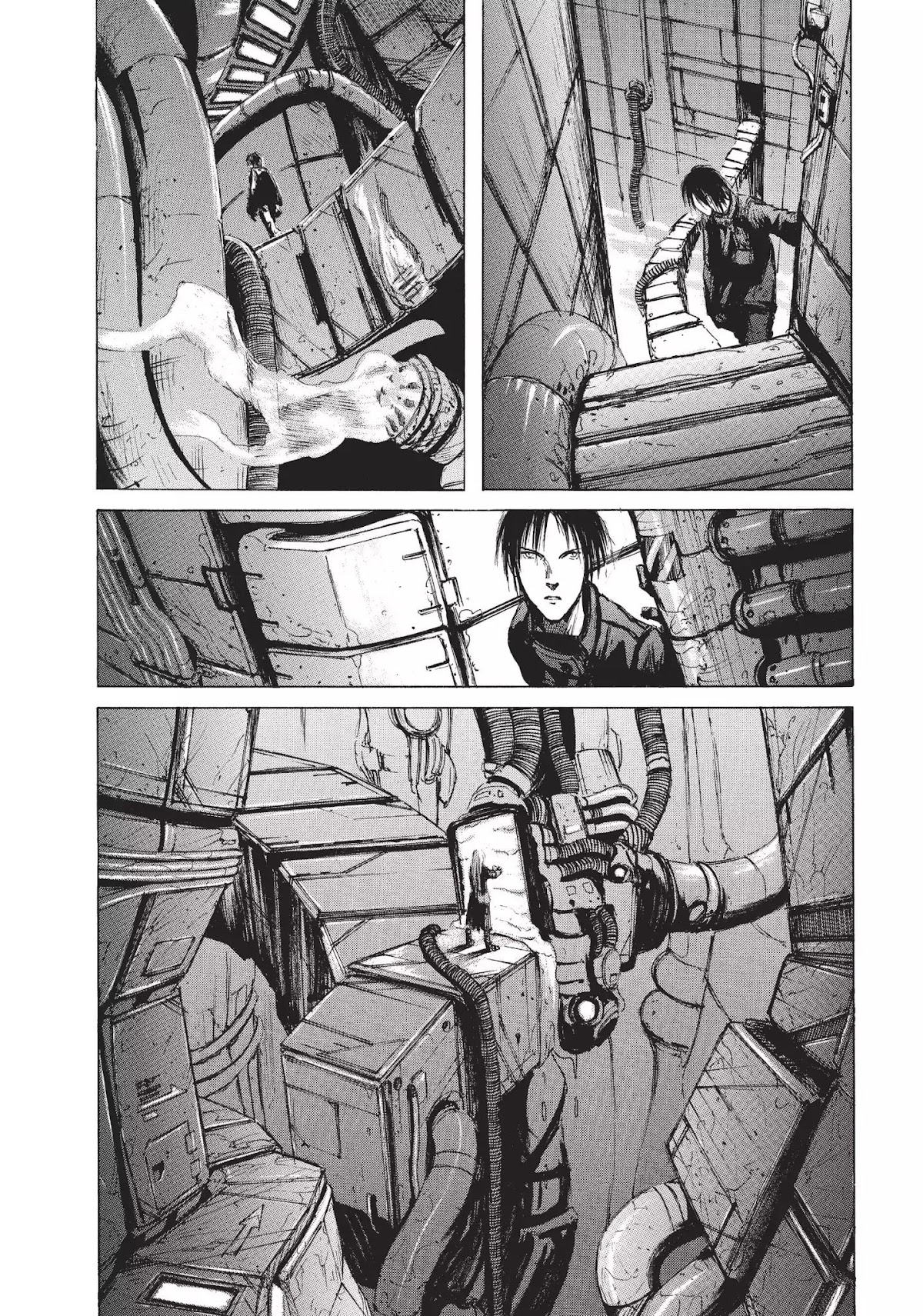 Blame! Chapter 8 page 4 - Chapter 8: Vol.1 LOG.8: The Cluster
