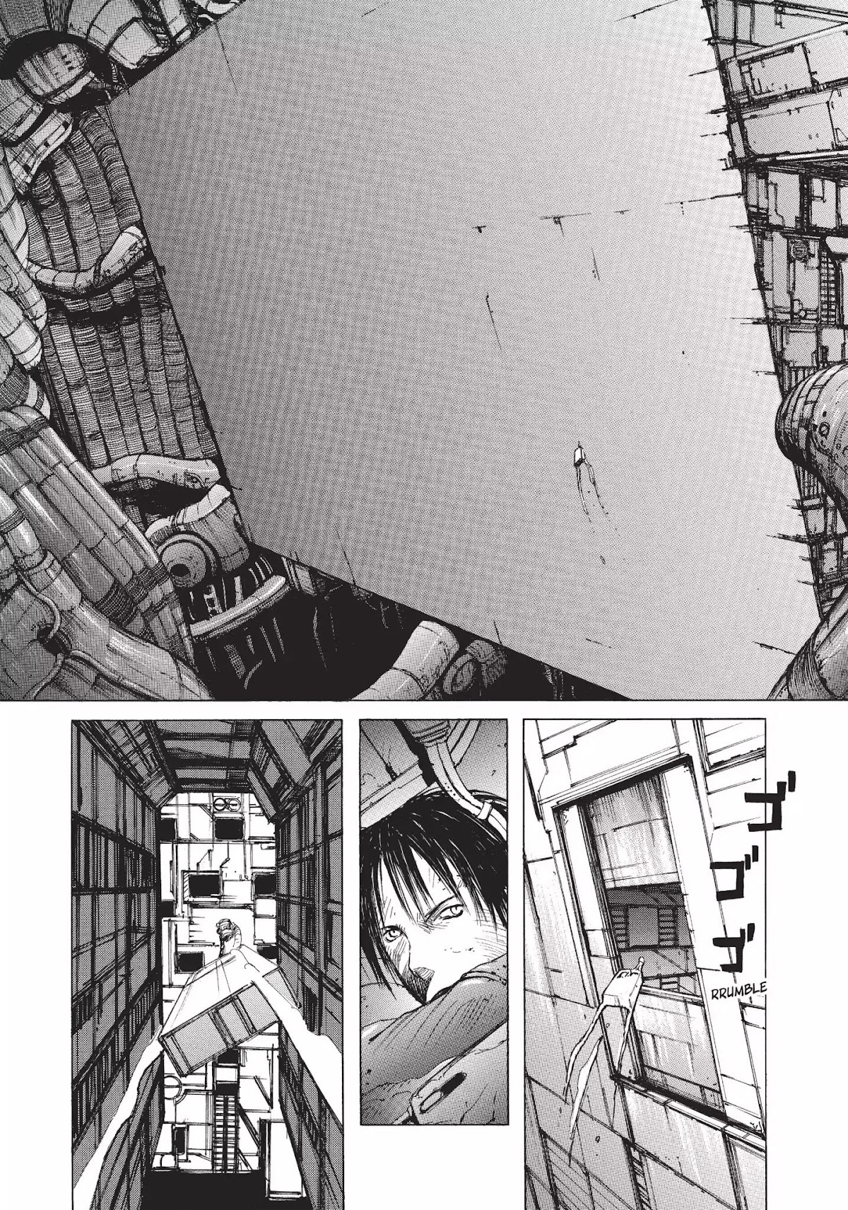 Blame! Chapter 8 page 46 - Chapter 8: Vol.1 LOG.8: The Cluster