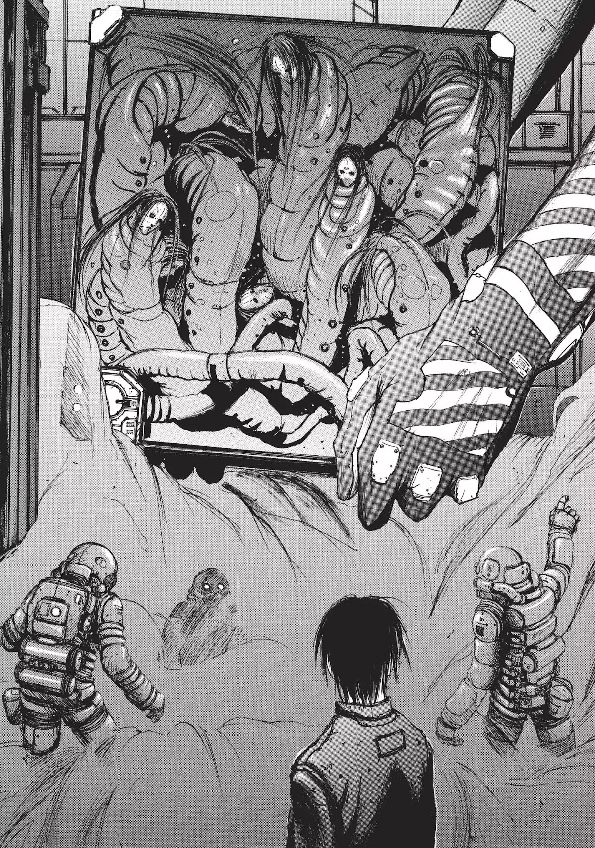 Blame! Chapter 8 page 50 - Chapter 8: Vol.1 LOG.8: The Cluster