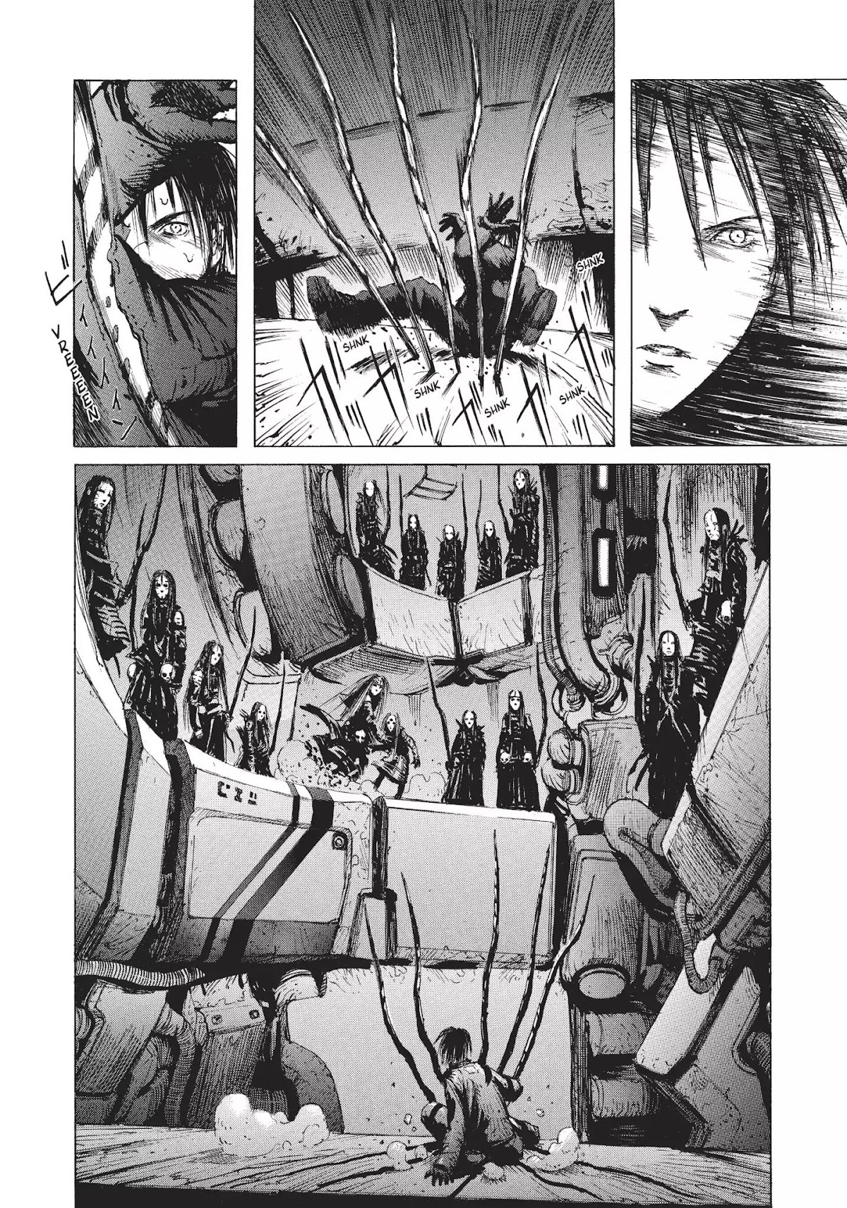 Blame! Chapter 8 page 9 - Chapter 8: Vol.1 LOG.8: The Cluster