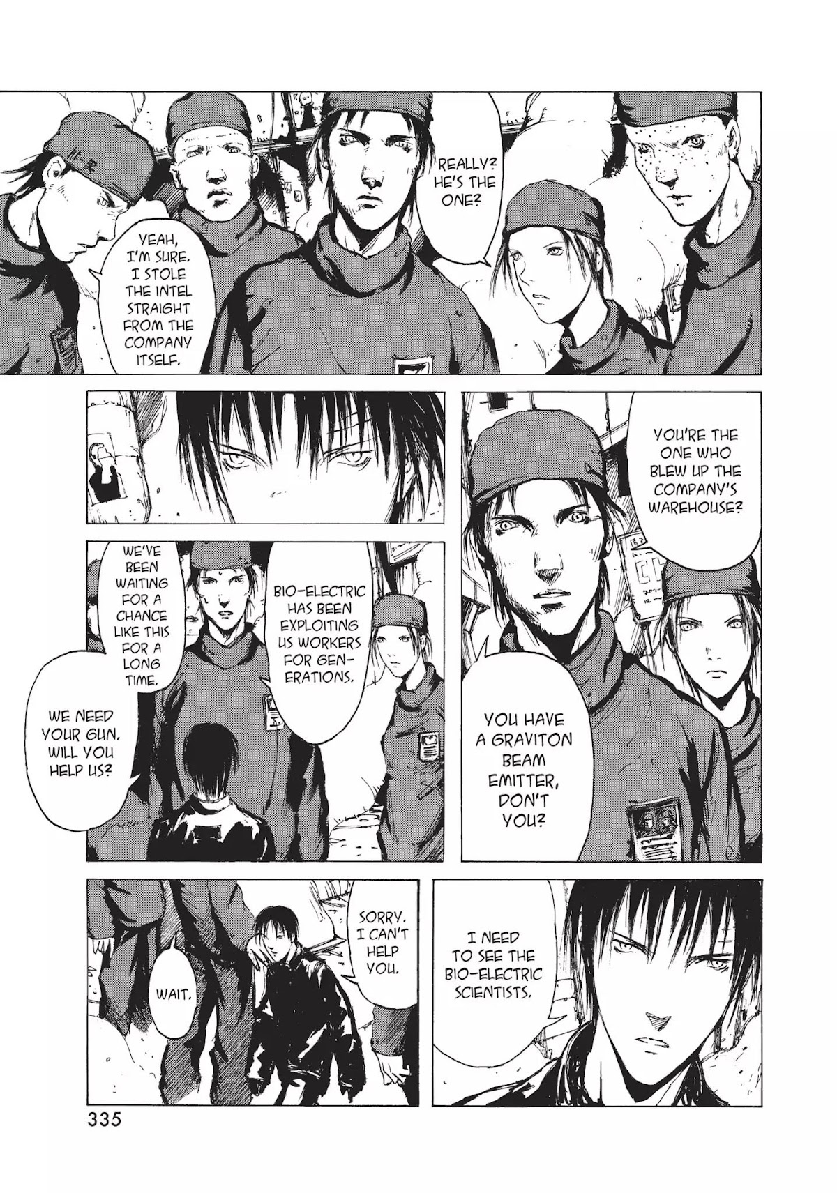 Blame! Chapter 9 page 11 - Chapter 9: Vol.1 LOG.9: Bio-Electric, Inc.