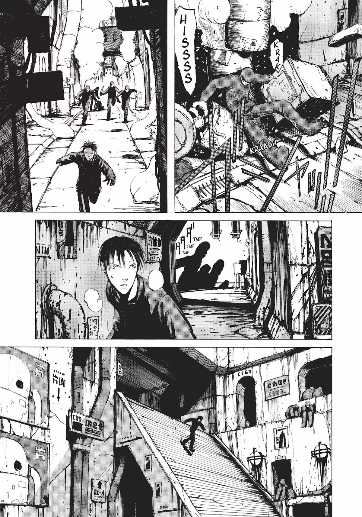 Blame! Chapter 9 page 13 - Chapter 9: Vol.1 LOG.9: Bio-Electric, Inc.