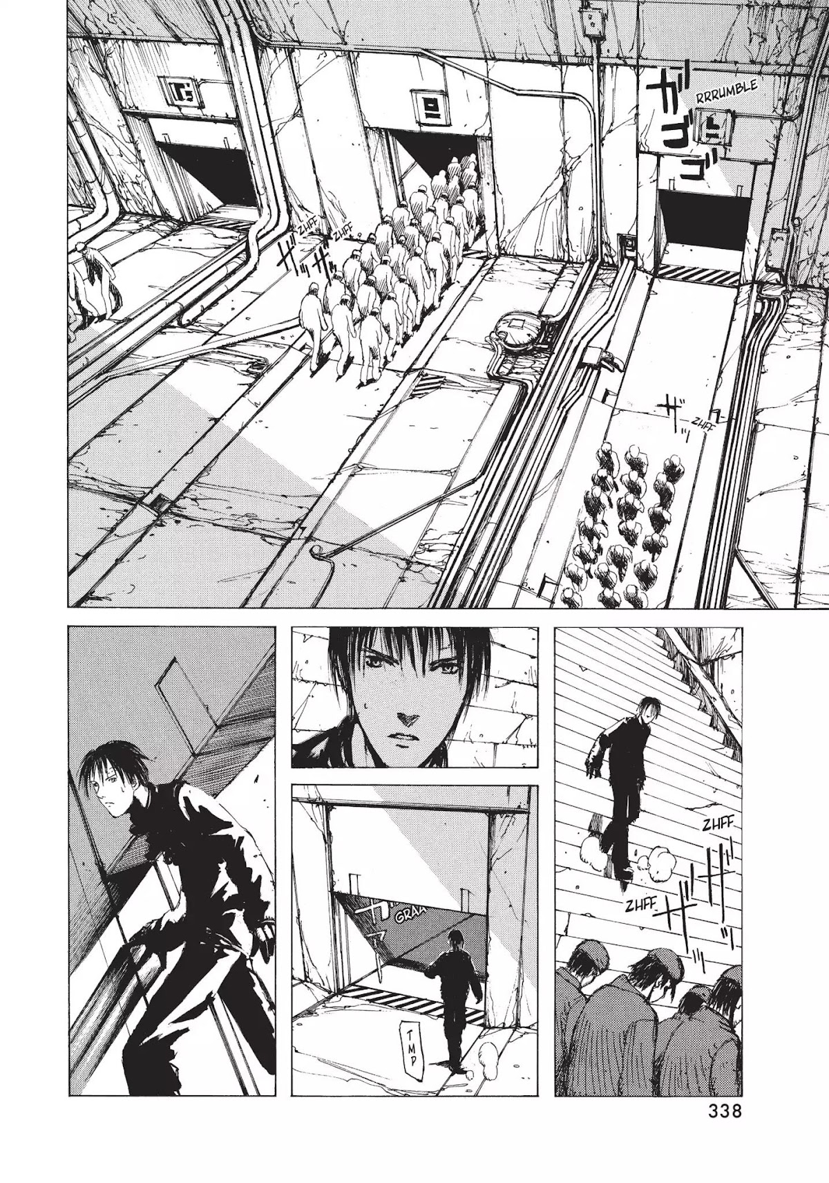 Blame! Chapter 9 page 14 - Chapter 9: Vol.1 LOG.9: Bio-Electric, Inc.