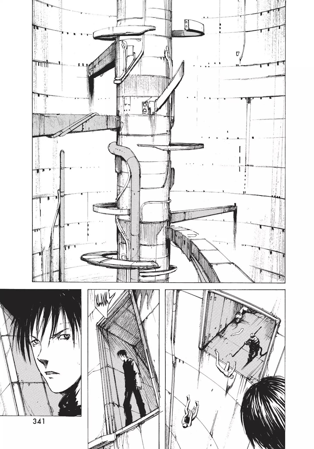 Blame! Chapter 9 page 17 - Chapter 9: Vol.1 LOG.9: Bio-Electric, Inc.
