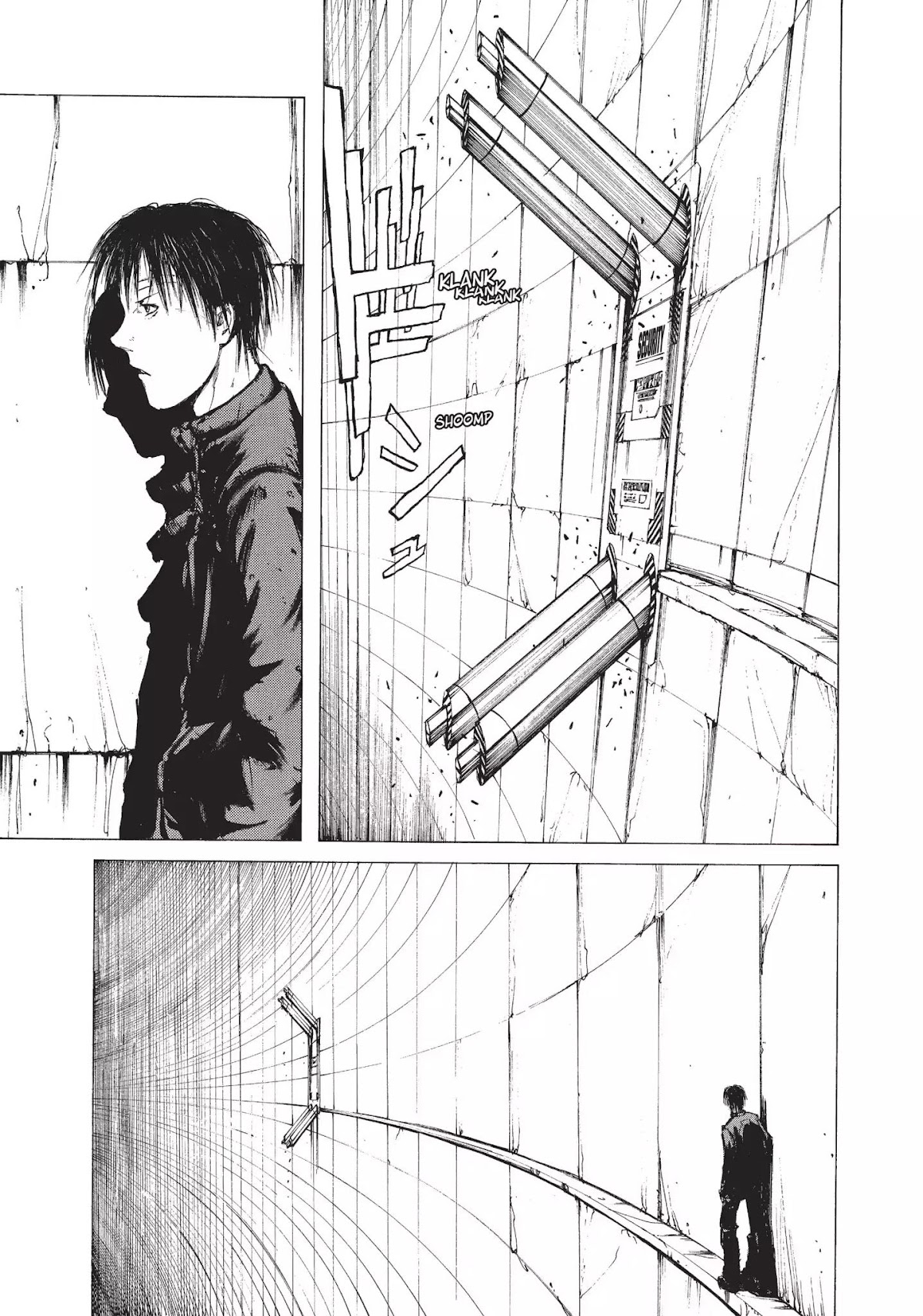 Blame! Chapter 9 page 21 - Chapter 9: Vol.1 LOG.9: Bio-Electric, Inc.