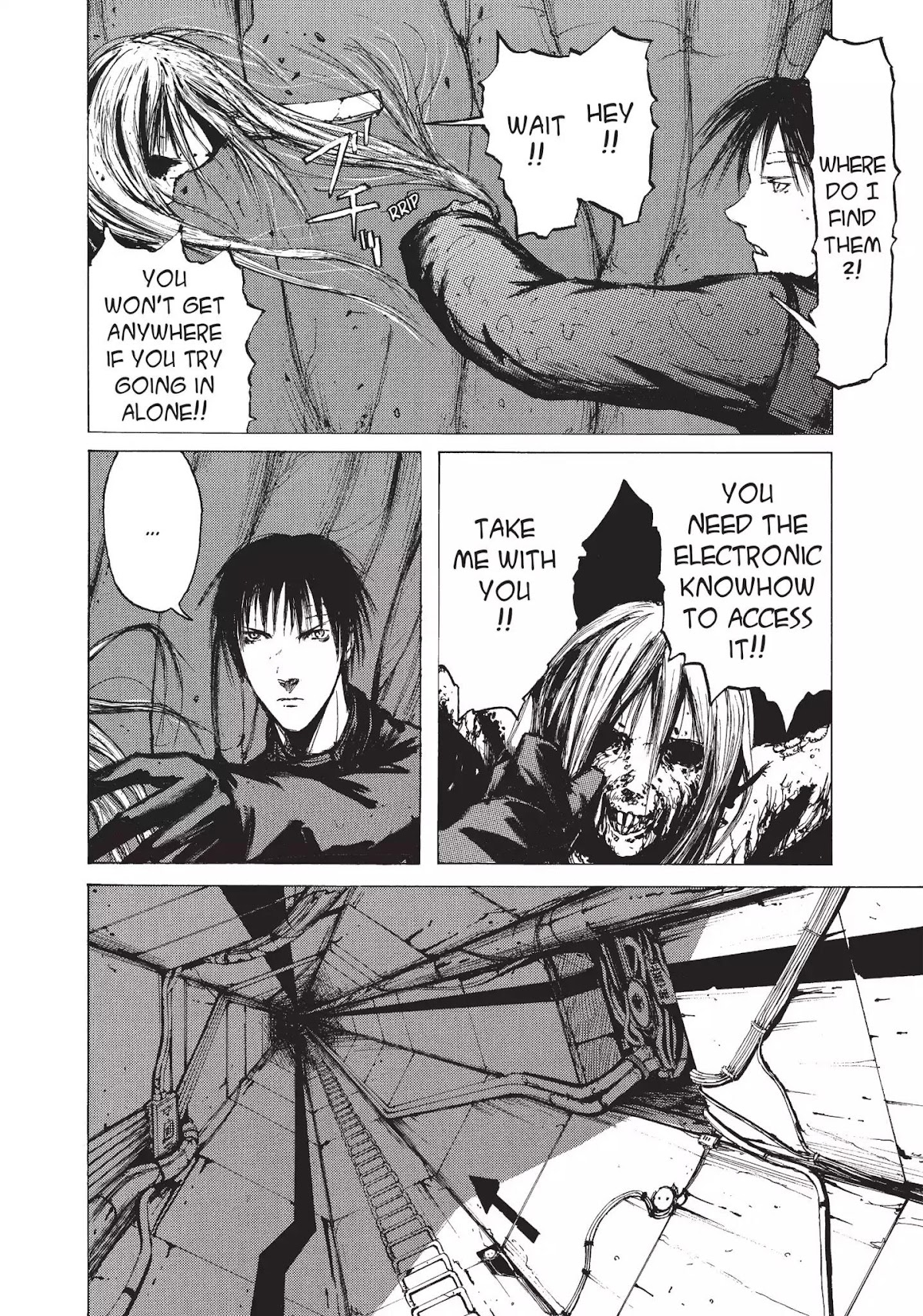 Blame! Chapter 9 page 32 - Chapter 9: Vol.1 LOG.9: Bio-Electric, Inc.