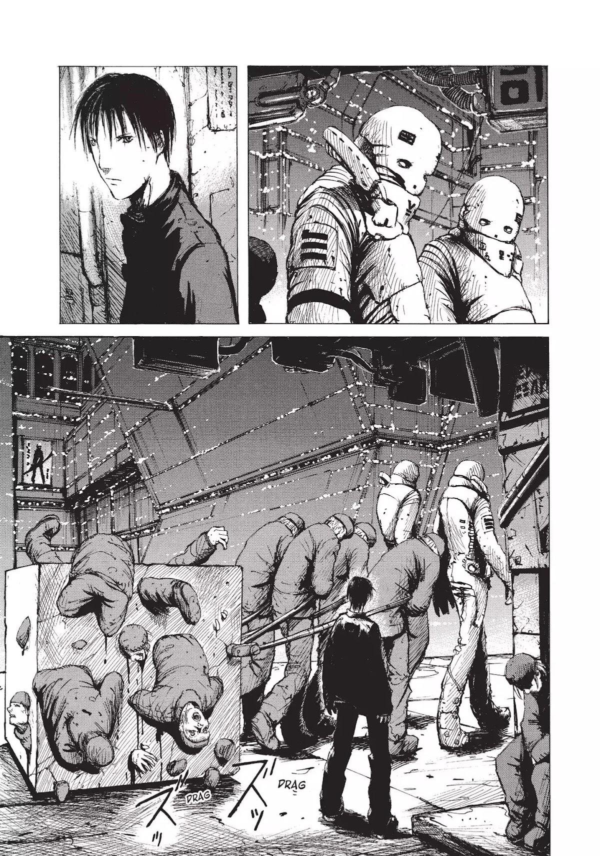 Blame! Chapter 9 page 5 - Chapter 9: Vol.1 LOG.9: Bio-Electric, Inc.