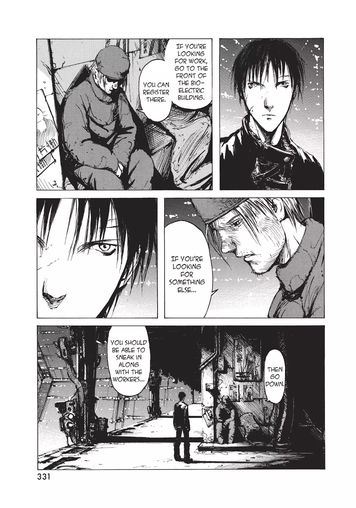 Blame! Chapter 9 page 7 - Chapter 9: Vol.1 LOG.9: Bio-Electric, Inc.