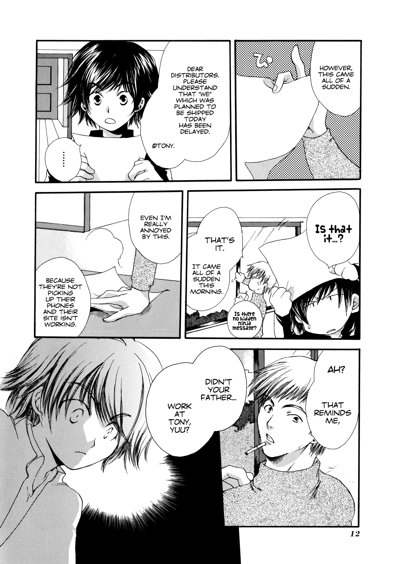 Blanc Project Chapter 1 page 15 - Chapter 1: It Begins Once we Meet...