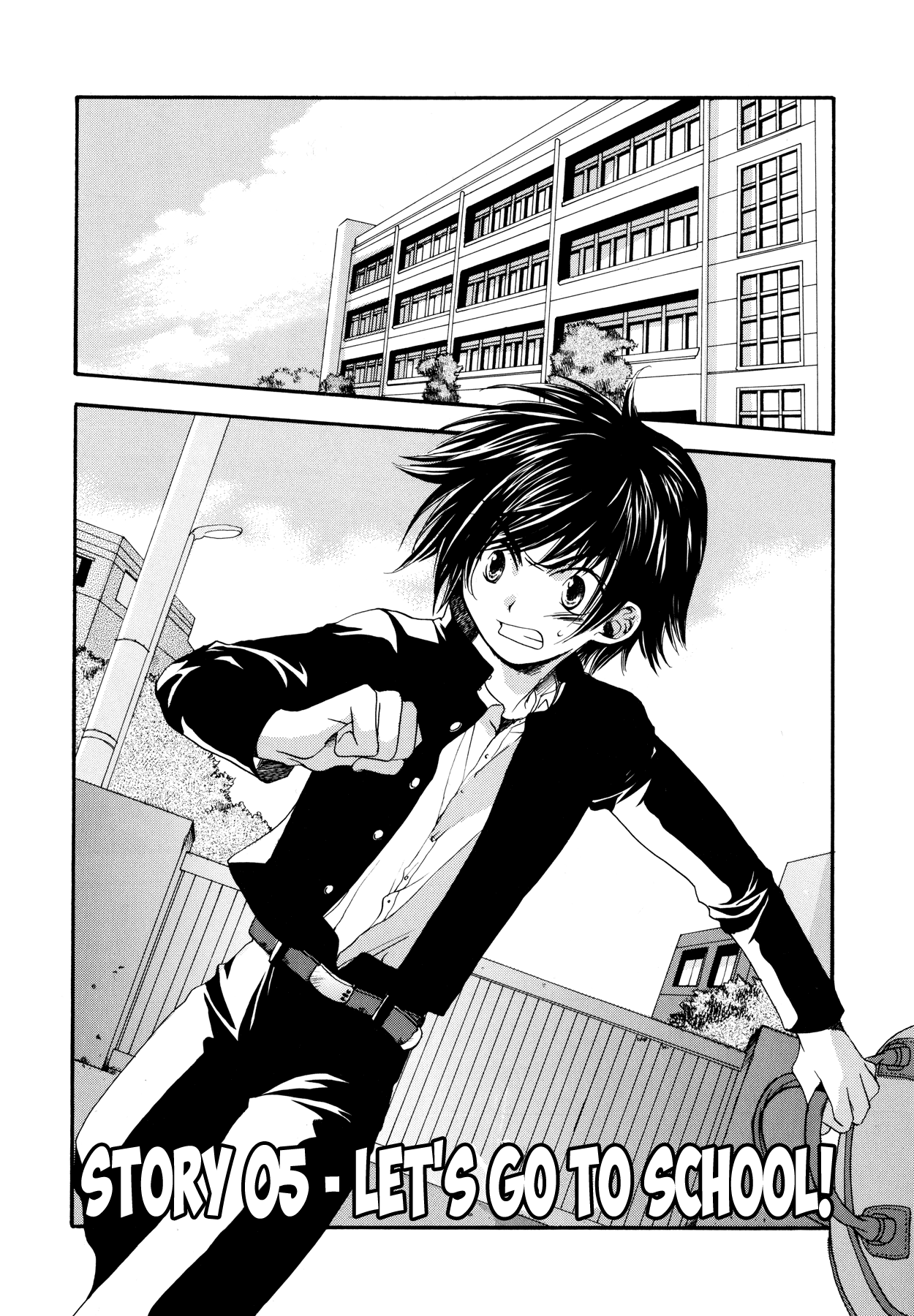 Blanc Project Chapter 5 page 1 - Chapter 5: Let's Go To School!