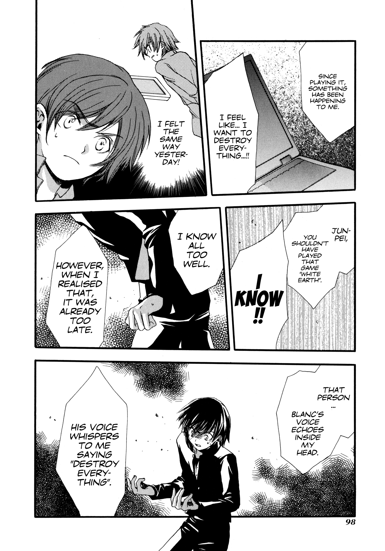 Blanc Project Chapter 5 page 18 - Chapter 5: Let's Go To School!