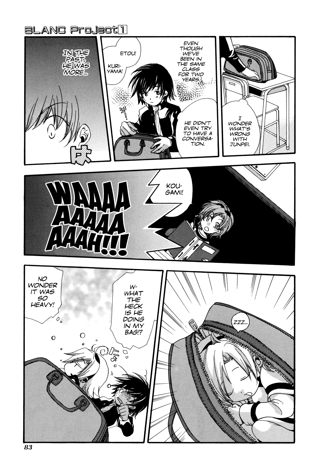 Blanc Project Chapter 5 page 3 - Chapter 5: Let's Go To School!