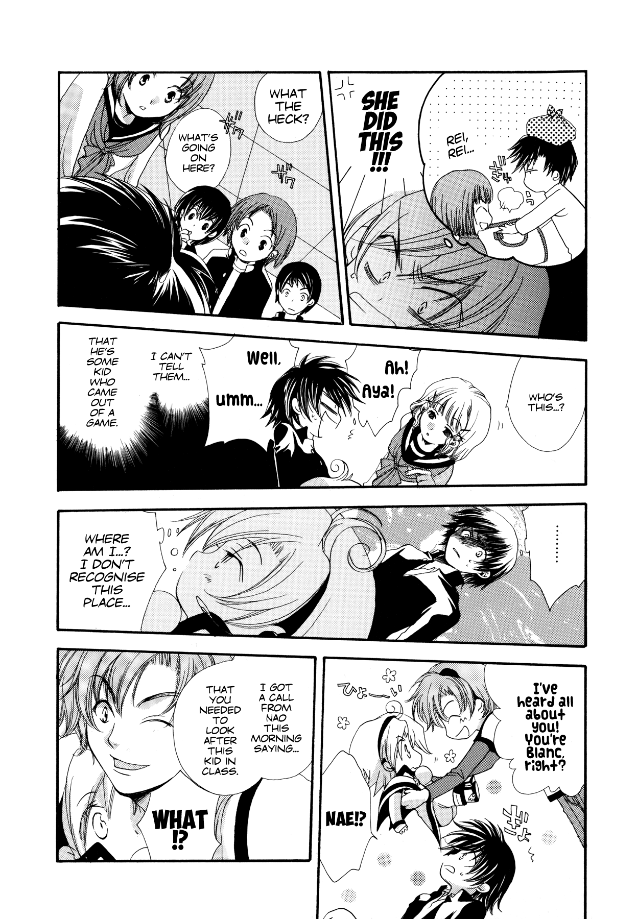 Blanc Project Chapter 5 page 4 - Chapter 5: Let's Go To School!