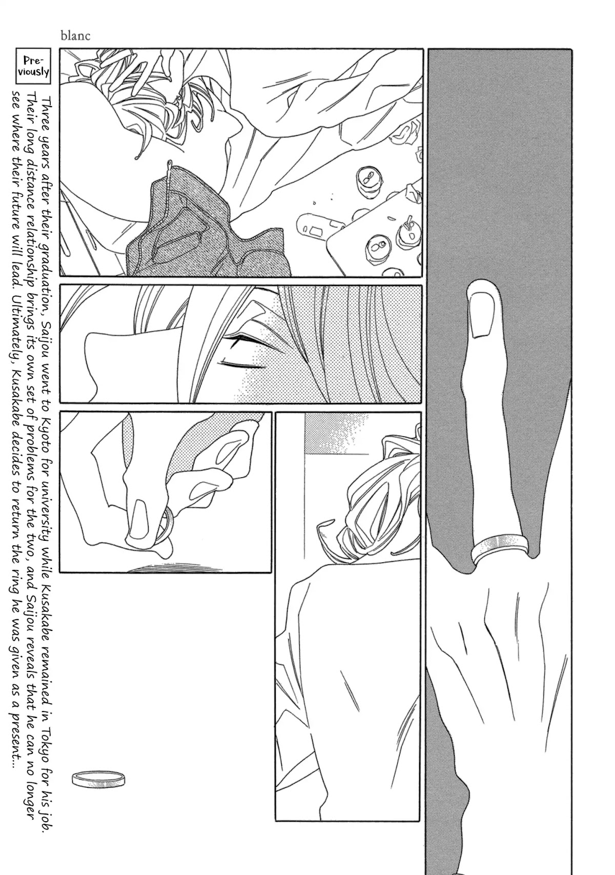 Blanc Chapter 2 page 1 - Chapter 2