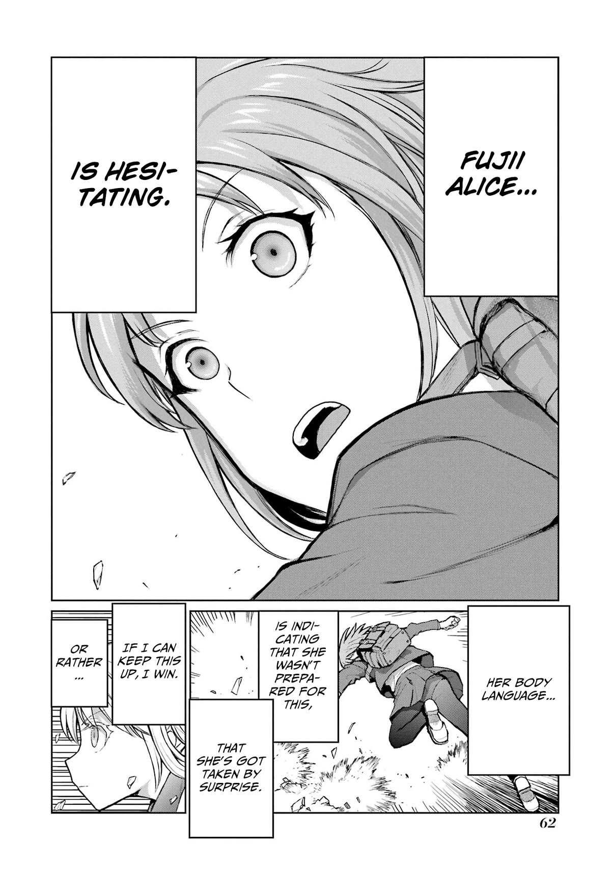 Blattodea Chapter 15 page 22 - Chapter 15: Fujii Alice is hesitating