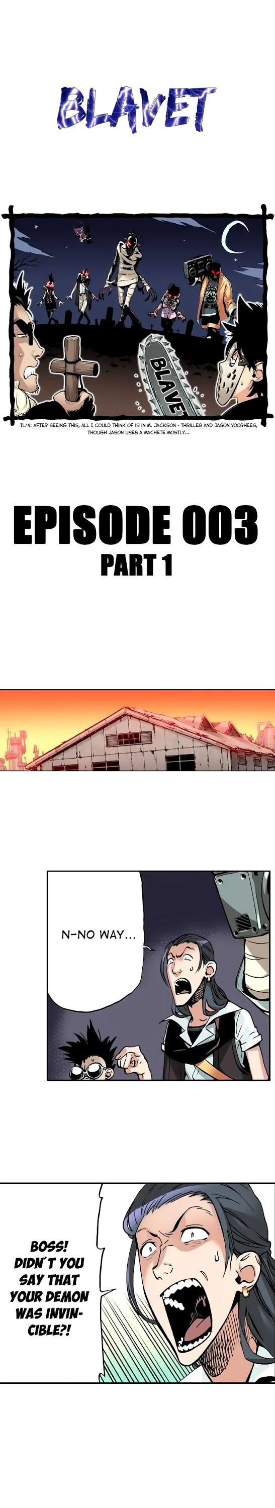 Blavet Chapter 3.1 page 1 - Chapter 3.1 : Episode 003 Part 1