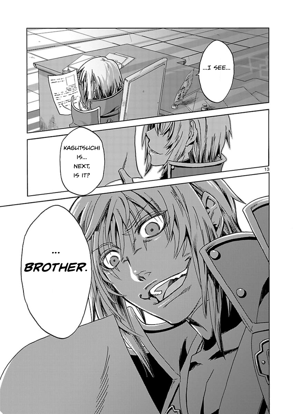 BlazBlue - Chimelical Complex Chapter 1 page 13 - Chapter 1: Ragna=The=Bloodedge