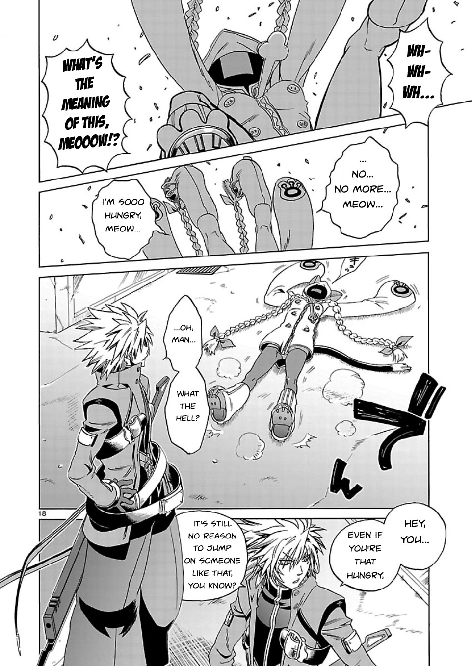 BlazBlue - Chimelical Complex Chapter 1 page 18 - Chapter 1: Ragna=The=Bloodedge