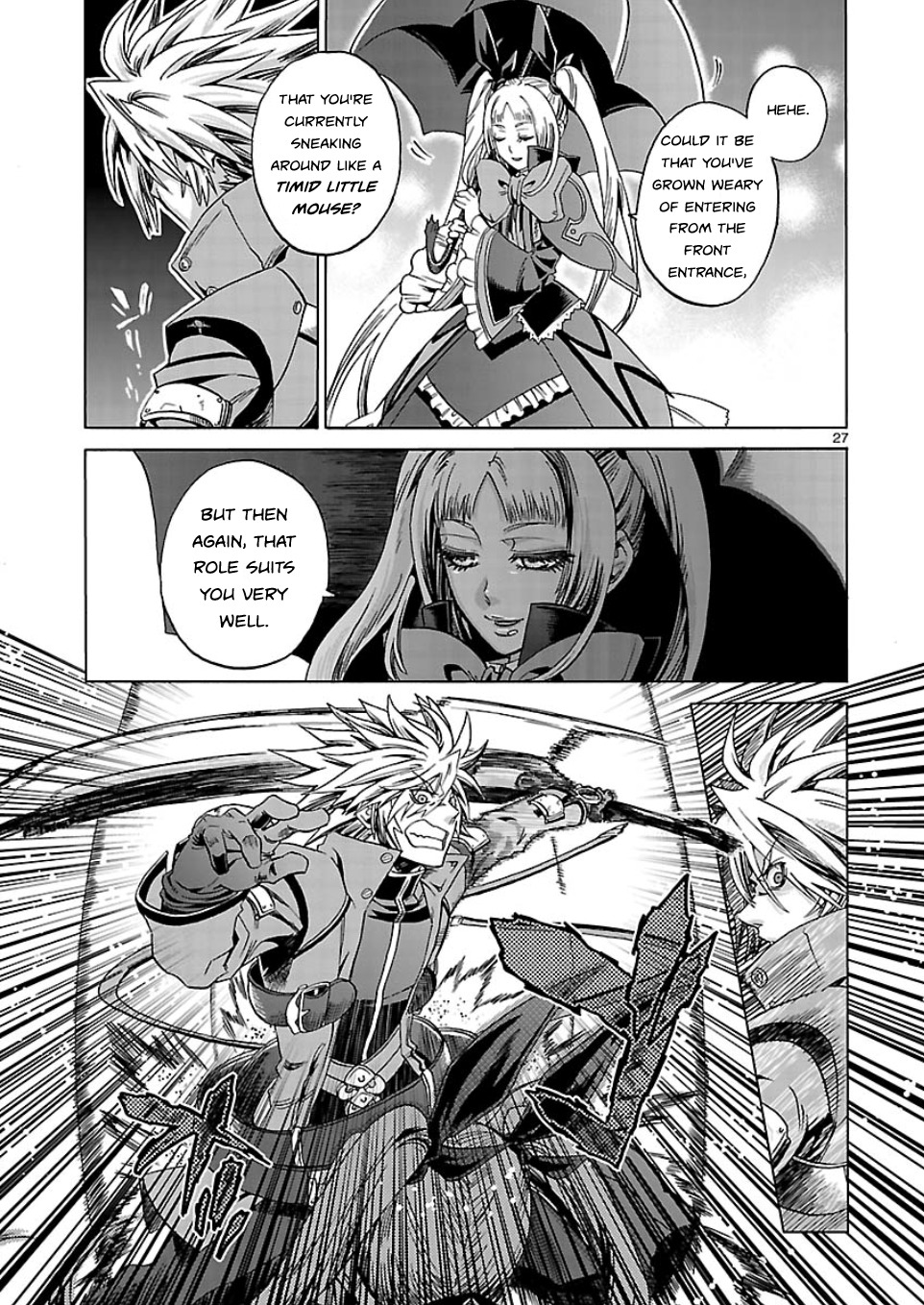 BlazBlue - Chimelical Complex Chapter 1 page 27 - Chapter 1: Ragna=The=Bloodedge