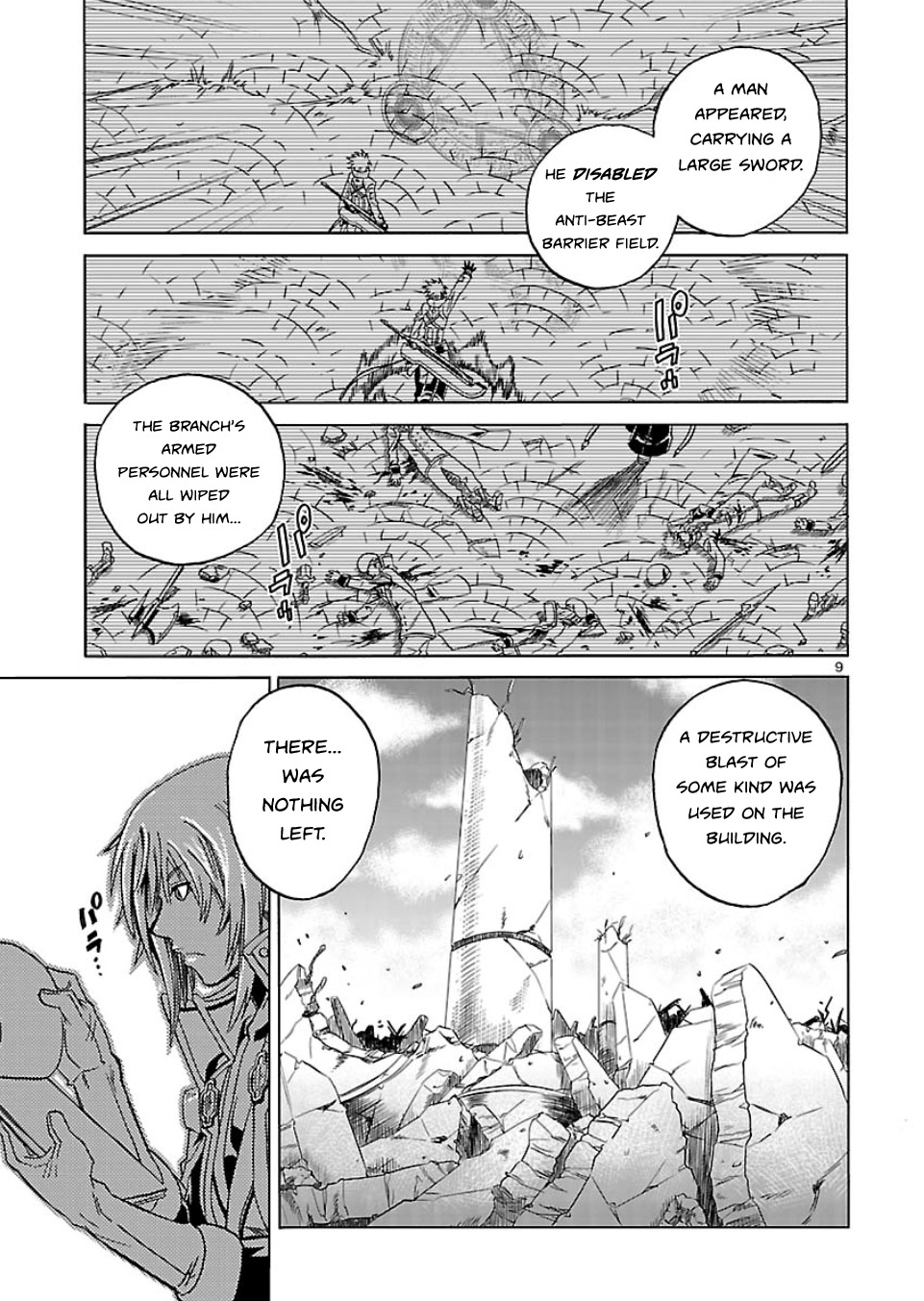 BlazBlue - Chimelical Complex Chapter 1 page 9 - Chapter 1: Ragna=The=Bloodedge