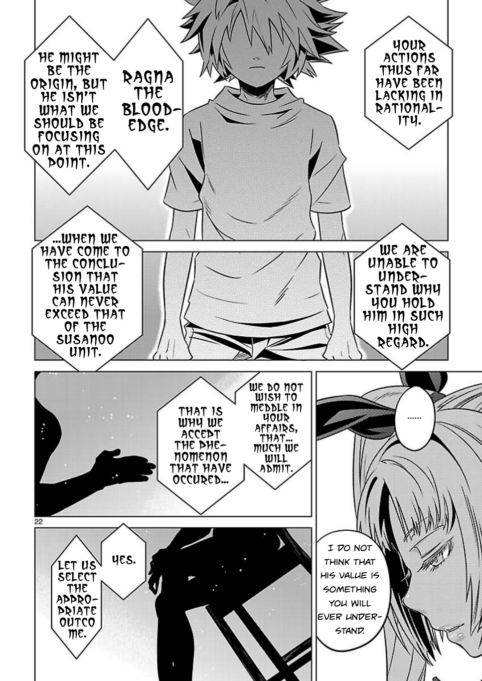 BlazBlue - Chimelical Complex Chapter 12 page 22 - Chapter 12: Shift