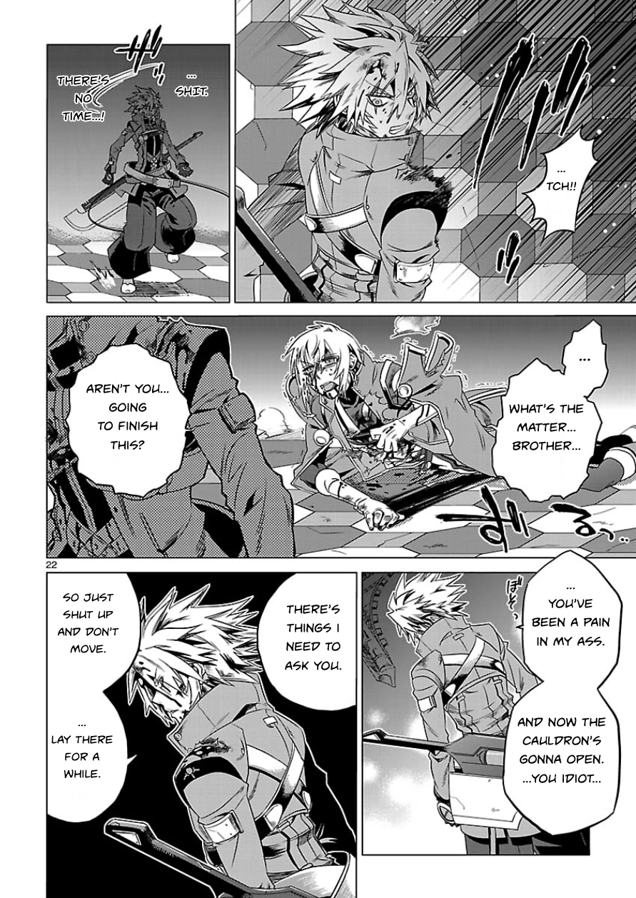 BlazBlue - Chimelical Complex Chapter 2 page 21 - Chapter 2: Murderous Brothers