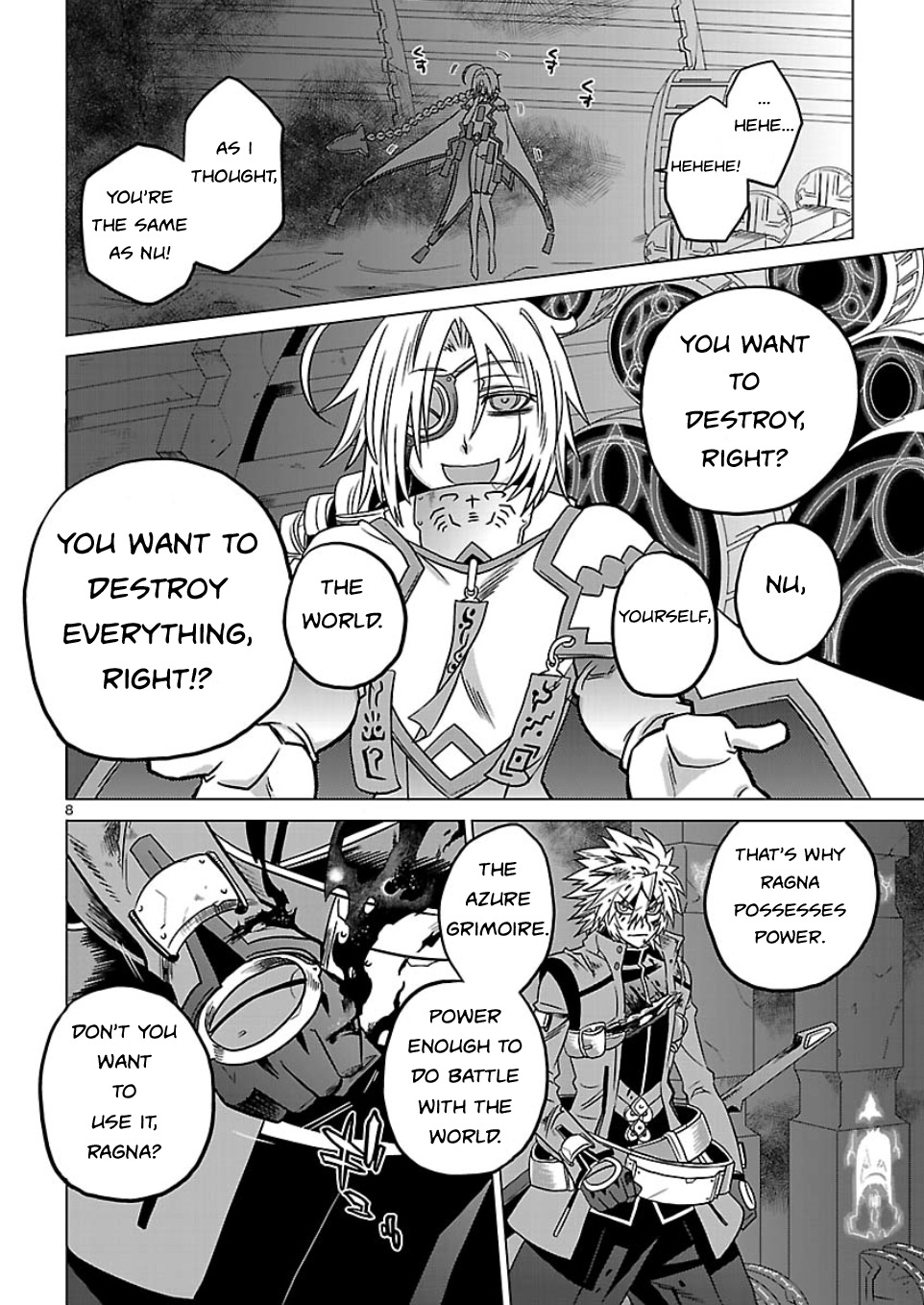 BlazBlue - Chimelical Complex Chapter 3 page 8 - Chapter 3: Accomplish