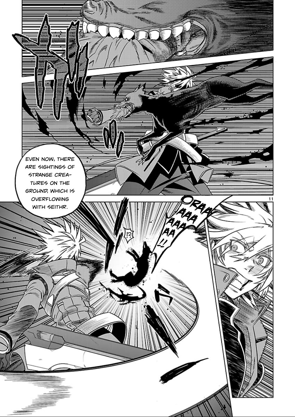 BlazBlue - Chimelical Complex Chapter 4 page 11 - Chapter 4: The Black Beast