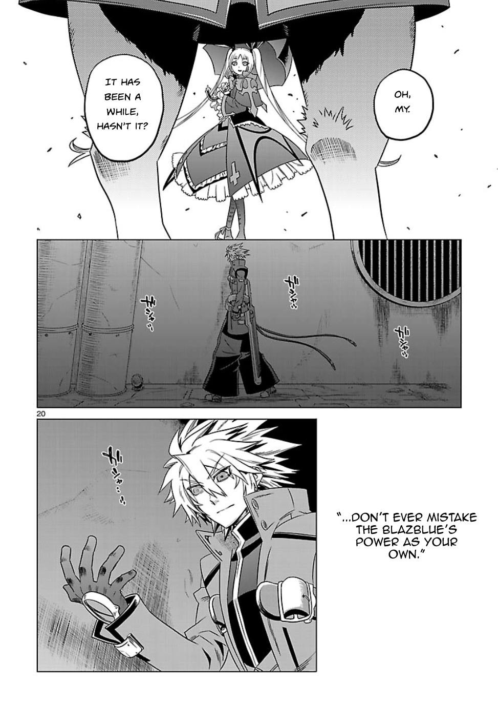 BlazBlue - Chimelical Complex Chapter 4 page 19 - Chapter 4: The Black Beast