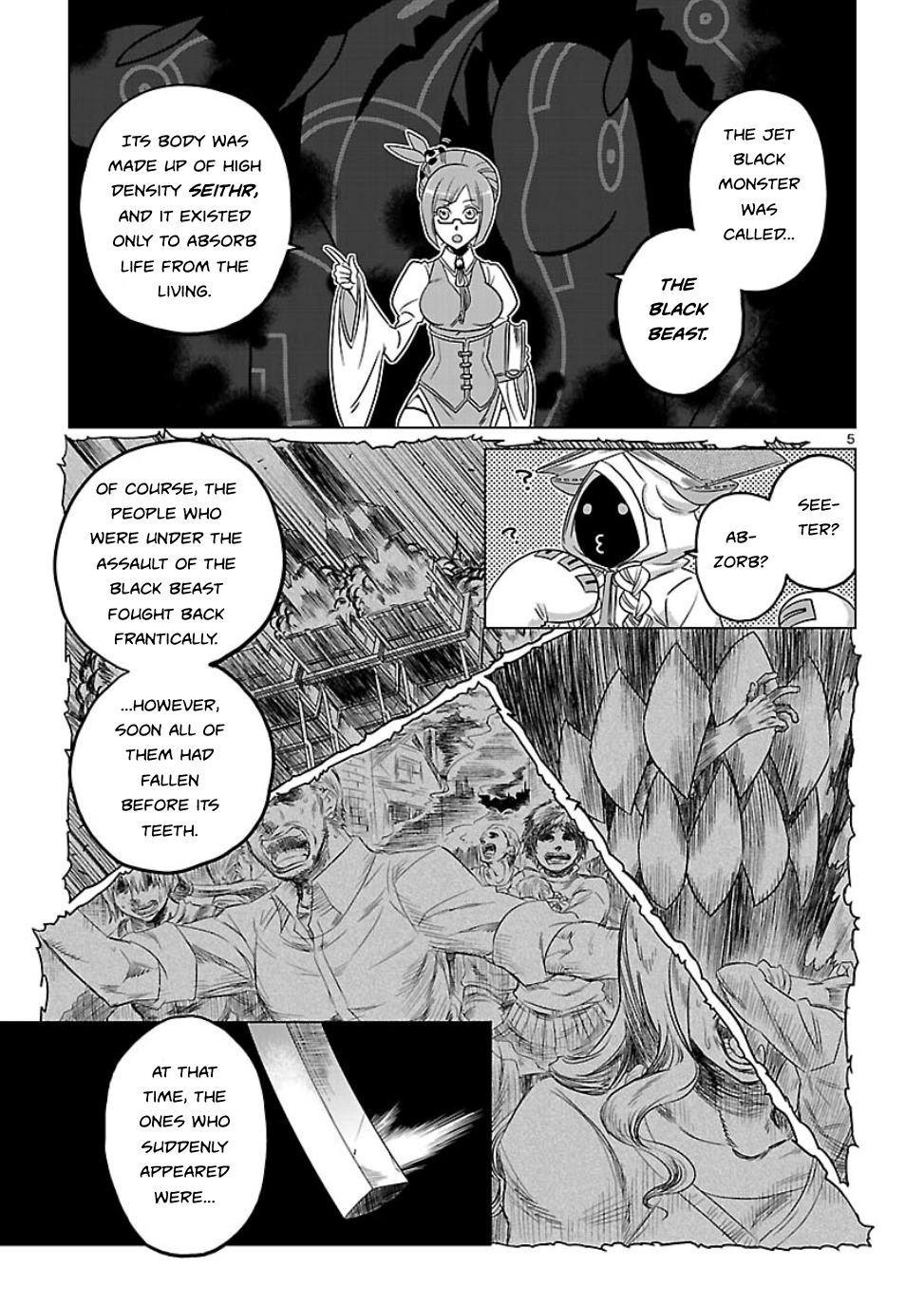 BlazBlue - Chimelical Complex Chapter 4 page 5 - Chapter 4: The Black Beast