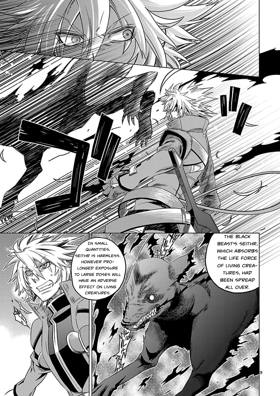 BlazBlue - Chimelical Complex Chapter 4 page 9 - Chapter 4: The Black Beast